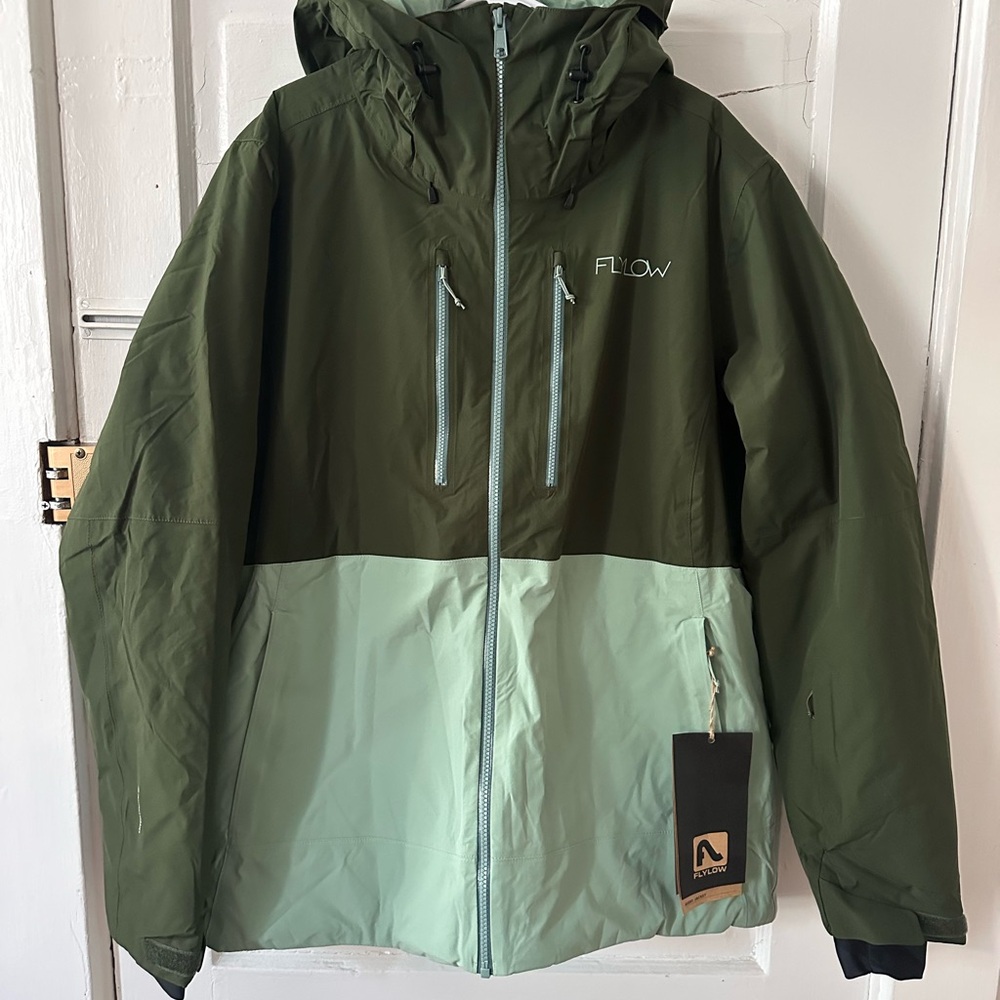 Flylow Avery Women's Green Ski & Snowboard Winter Jacket NEW W TAGS